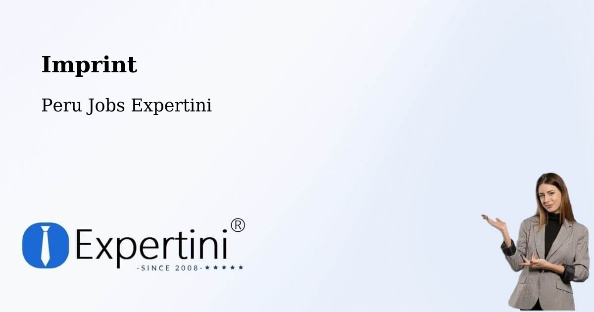 Imprint – Trujillo - Peru Jobs Expertini
